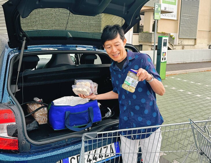 ちなみにこのスーパー内の機器は「トゥインゴZ.E.」に対応しているにもかかわらず、車内ディスプレイのリストに表示されなかった。こうした情報の“ムラ”が歯がゆいところだ。