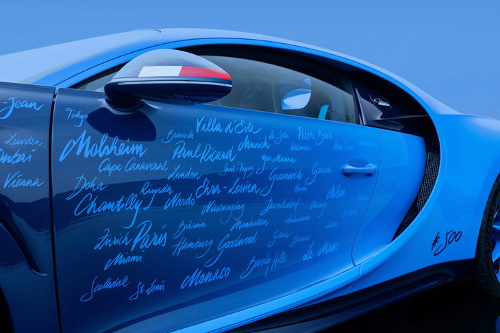 ボディーサイドには「シロン」にゆかりのある場所の名前や、シロンによって生まれた伝説的なエピソードが手書きで記されている。その一つひとつが実に興味深い。