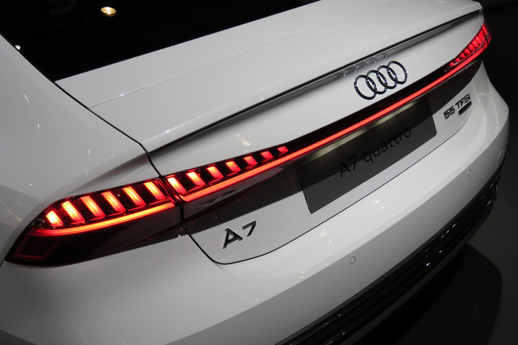 アウディA7スポーツバック（リアまわり）