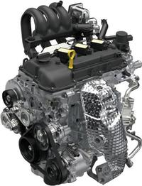 新開発の「R06D」型エンジン。