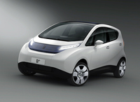 2008年のパリモーターショーで公開された「ブルーカー プロトタイプ」の第2号。