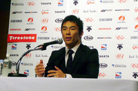 F1からインディへの移籍について語る、佐藤琢磨。