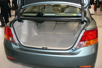 荷室容量は通常でも491リッター（VDA法）。簡単なリアシートアレンジで、最大荷室長1700mmまで拡大することができる。