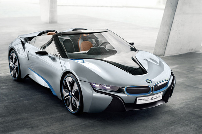 「BMW i8コンセプト スパイダー」