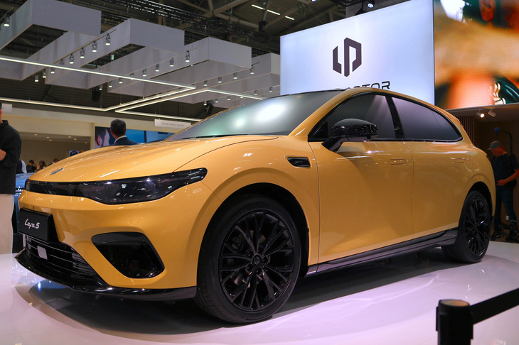 「リープモーターB05」。イタリアでの価格は約2万5000ユーロ（約437万円）になるとみられる。