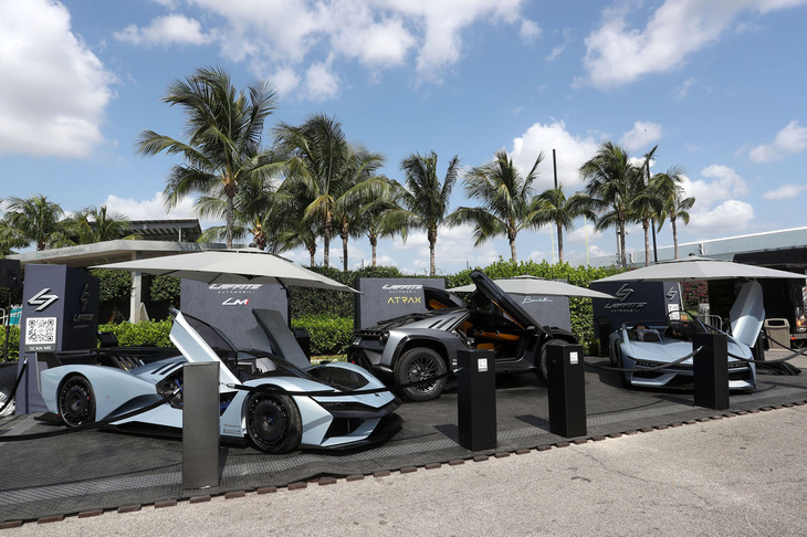 ファブリツィオ・ジウジアーロ氏（写真左）と、ブルーノ・ラフィット氏（同右）。