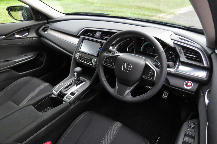 ホンダ・シビックセダン（インテリア）