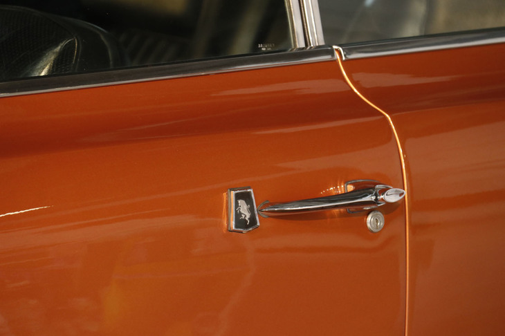 ドアノブの横にもトーロが反復されている。