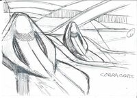 “コブラ”と名づけられたシートのスケッチ。