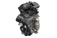 改良型の「R06A」型エンジン。従来のものと比べ、小型化、軽量化、低燃費化が図られている。
    