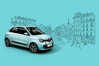 新型「トゥインゴ」のエクステリア。