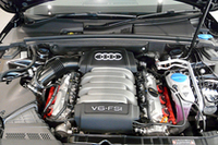 アウディバルブリフトシステムを採用した、3.2リッターV6エンジン。