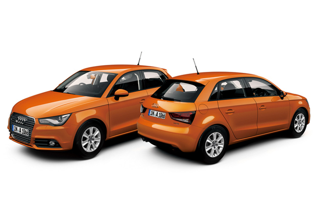 「アウディA1スポーツバック カラーセレクション“サモアオレンジ”」