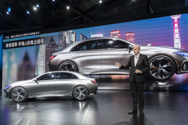 メルセデス ベンツ コンセプトaセダン ビジュアル15枚 画像 写真 Webcg