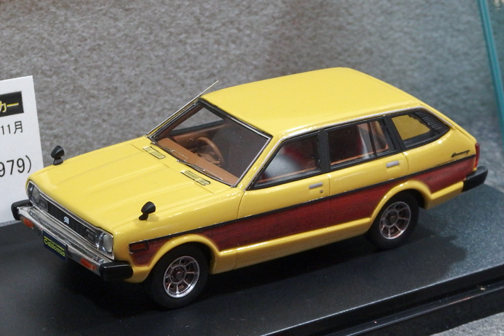 他社では見られないようなマニアックなモデルをそろえたハンドメイドミニカーのハイ・ストーリー。1/43のレジン製で、これは「ダットサン・サニー カリフォルニア1400SGL」。カラーは5色そろっている。2016年11月発売予定で価格は1万0584円。