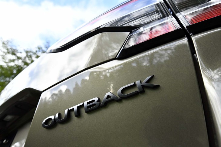 スバル・レガシィ アウトバックX-BREAK EX（リアエンブレム）