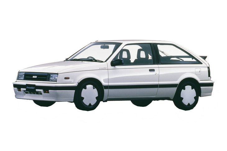 2代目「いすゞ・ジェミニ イルムシャー」。筆者の大学時代の恩師が駆っていたのは、セダン版だった。