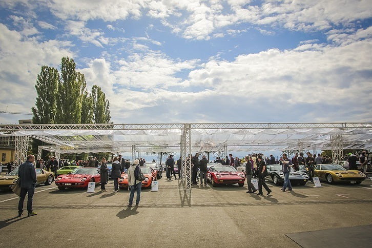 コンクールデレガンスへの参加資格は1999年までに生産されたランボルギーニであること。ただし、「レヴェントン」「セストエレメント」「ヴェネーノ」「チェンテナリオ」といった“ワンオフモデル”は生産年に関係なく参加が可能。