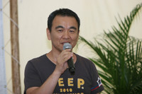 クライスラー日本代表取締役社長兼最高経営役員、七五三木 敏幸（しめぎ としゆき）氏。 