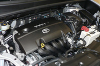 1.5リッター「1NFE VVT-i」エンジン。