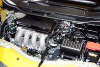 1.5リッター「i-VTEC」エンジン。同排気量ながら、先代より10psパワーアップした。
「先代モデルに数々の変更や改良を加えつつ価格がほぼ据え置かれた」点も大きな自慢。