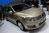 2012年に上海フォルクスワーゲンが発表した2代目「サンタナ」。ベースは「ジェッタ」。