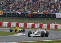 F1、シューマッハ−「タナボタ」優勝の画像