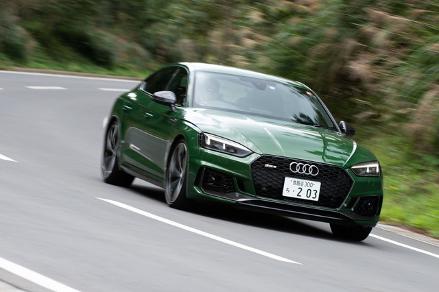 アウディRS 5スポーツバック（4WD/8AT）【試乗記】 アグレッシブにも