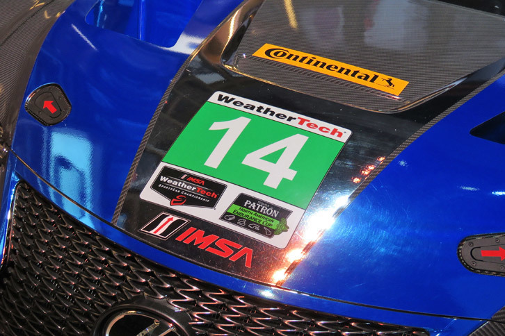 レクサスRC F GT3 IMSA GTDクラス 14号車（エクステリア）