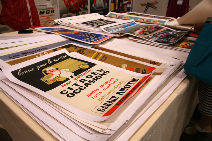 Atelier Affiches Anciennesのブース