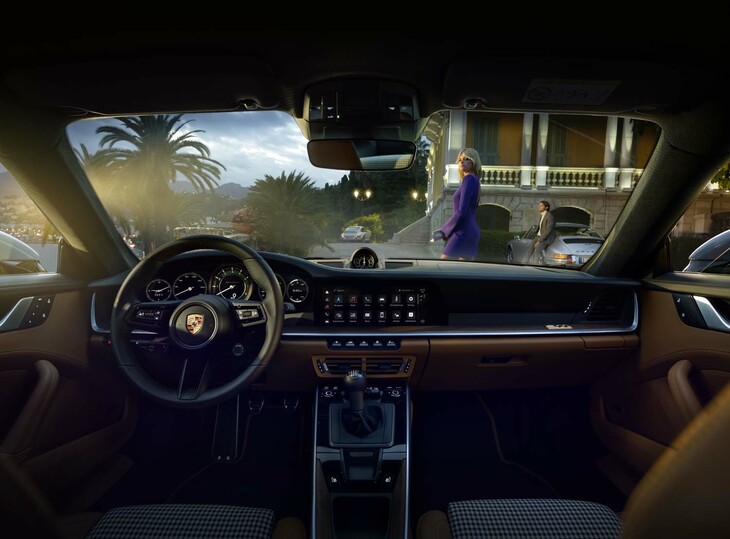 ポルシェ911スポーツクラシック（インテリア）