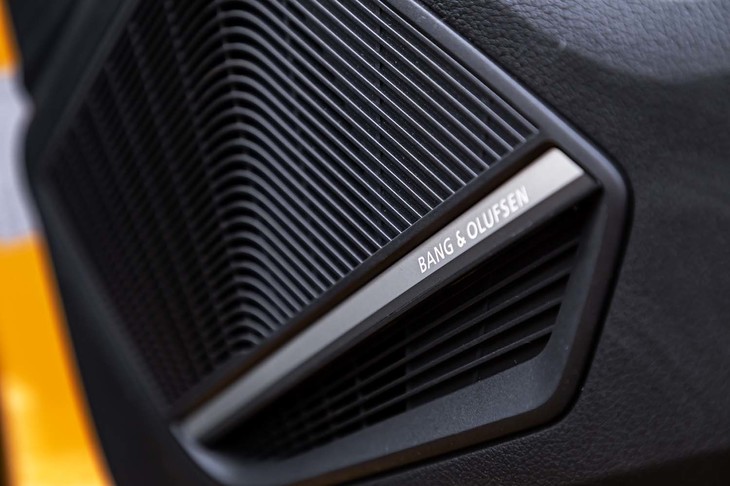 Bang ＆ Olufsenのサウンドシステムはオプションとなるアイテム。価格は12万円という設定。