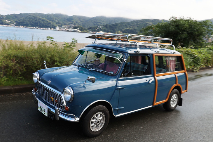 1962年「モーリスMini Mk2トラベラー」。オリジナルMiniのワゴンモデルは、オースチン版が今日も使われている「カントリーマン」を、モーリス版が「トラベラー」を名乗っていた。ベストルッキングアワードで3位となった。
