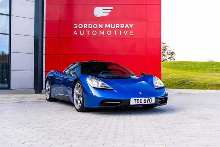 2020年8月に世界初披露された「ゴードン・マレーT.50」。「スーパーカーのルールブックを書き換える」という触れ込みでデビューした。