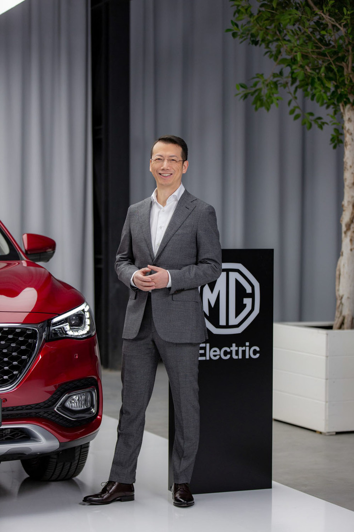 SAICの国際ビジネス担当副社長から2020年にMGモーター・ヨーロッパのCEOとなったマット・レイ氏。