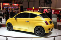 ザガート仕立ての「フィアット500」が登場【ジュネーブショー2011】の画像