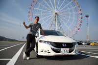 第376回：「ホンダ・オデッセイ」試乗日記 in 神戸これはミニバンじゃない、“オデッセイ”だ!!の画像