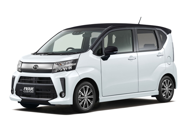 「ダイハツ・ムーヴ」はフルモデルチェンジでシリーズハイブリッドの「eスマートハイブリッド」を搭載。純エンジン車との価格差を抑えているのが特徴だ。