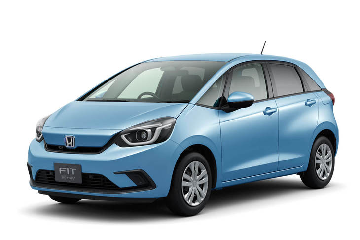2019年の東京モーターショーで発表された、次期「ホンダ・フィット」。（写真＝本田技研工業）