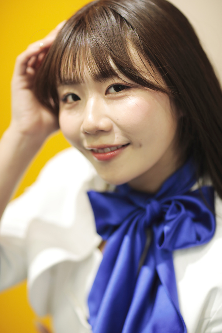 トピー実業ブースの北郷ゆいさん