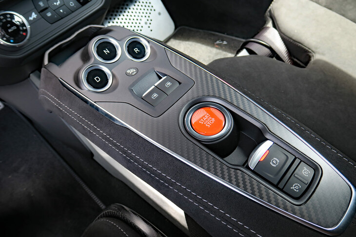 アルピーヌA110 Rルマン（センターコンソール）