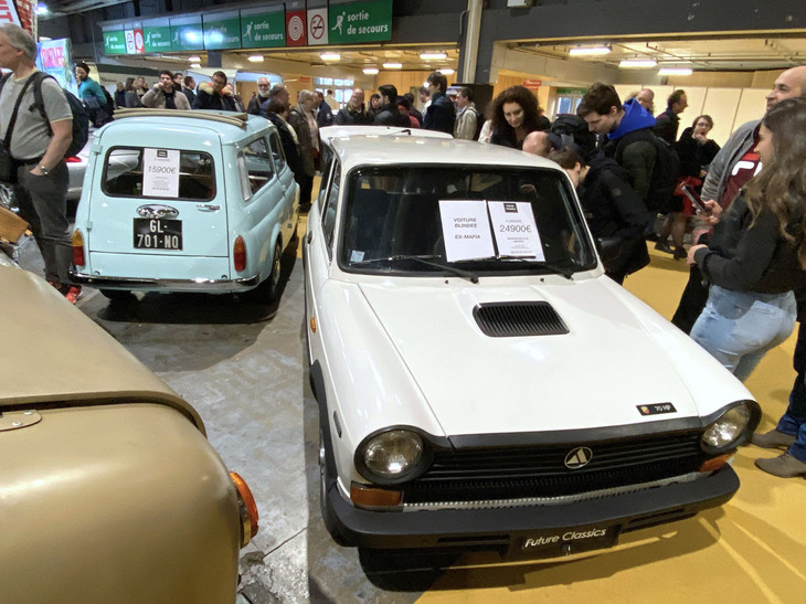 2023年2月、パリの「レトロモビル」会場に展示された1台の「アウトビアンキA112アバルト」。その初代オーナーは……