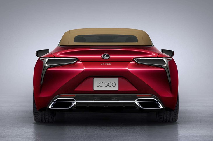 レクサスLC500 コンバーチブルモデル