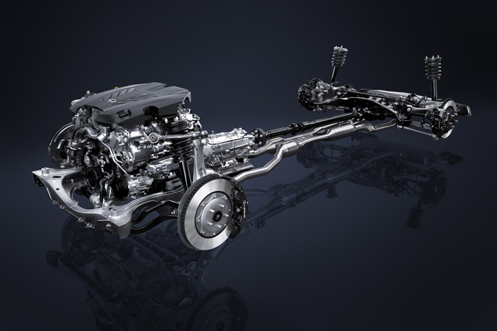 レクサスLC500（シャシー）