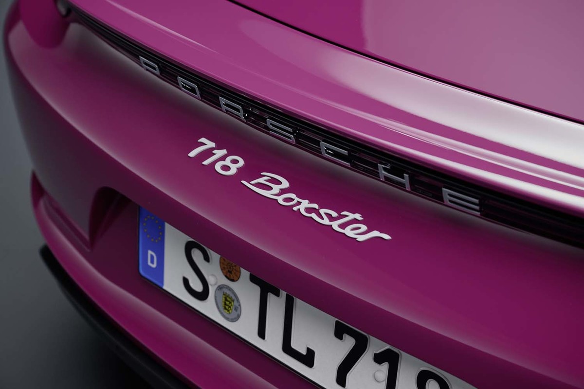 こだわりのドレスアップでアピール 「ポルシェ718ボクスター／718