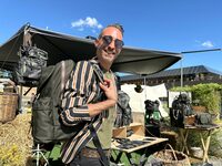 デザイナーのアレッサンドロ氏。