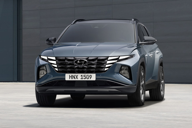 2020年にデビューした「ヒョンデ・ツーソン」は「トヨタRAV4」などとよく似たサイズのSUVだ。