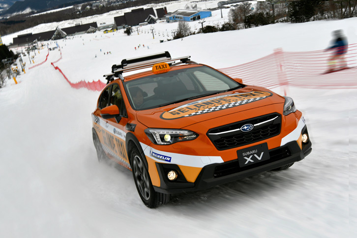 5周年を迎えた「SUBARUゲレンデタクシー」。今シーズンは過去最多となる4会場で開催されている。