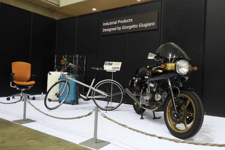 「オートモビル カウンシル2025」より、主催者テーマ展示 Giorgetto Giugiaro展「世界を変えたマエストロ」の様子。