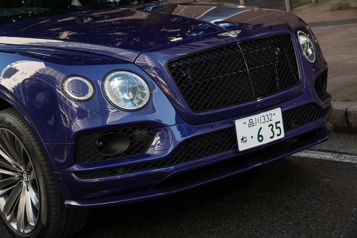 フロントまわりは、ブラックのグリルやダーク調のヘッドランプで精悍（せいかん）なイメージが演出されている。